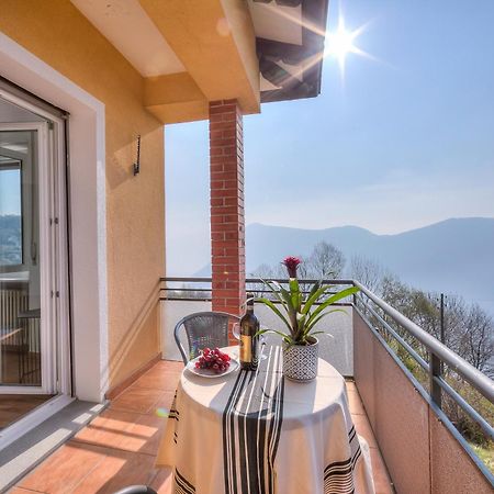 Ca' Gina Panoramica - Monte Bre - Happy Rentals Lugano Kültér fotó