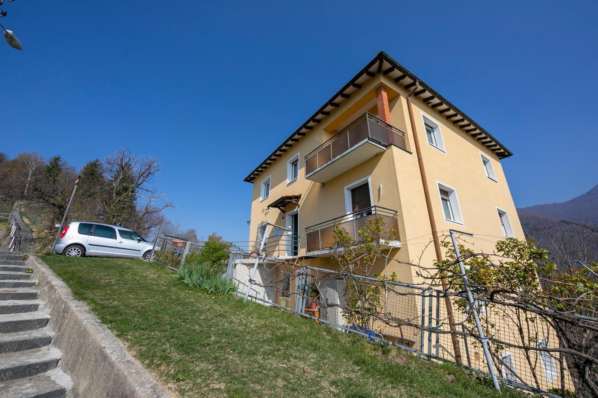 Ca' Gina Panoramica - Monte Bre - Happy Rentals Lugano Kültér fotó