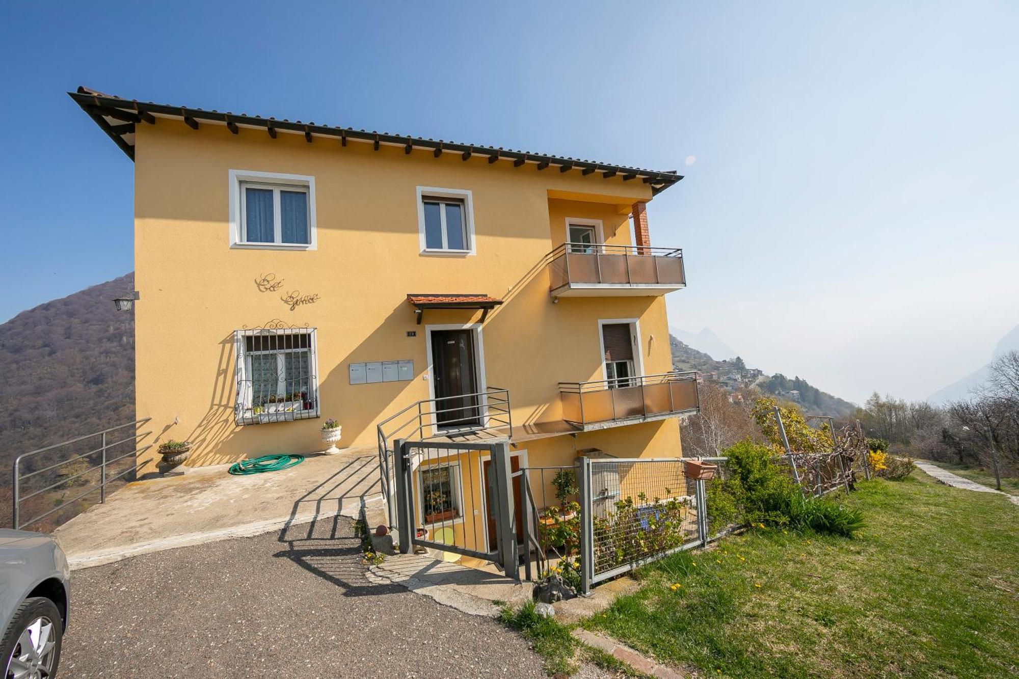 Ca' Gina Panoramica - Monte Bre - Happy Rentals Lugano Kültér fotó