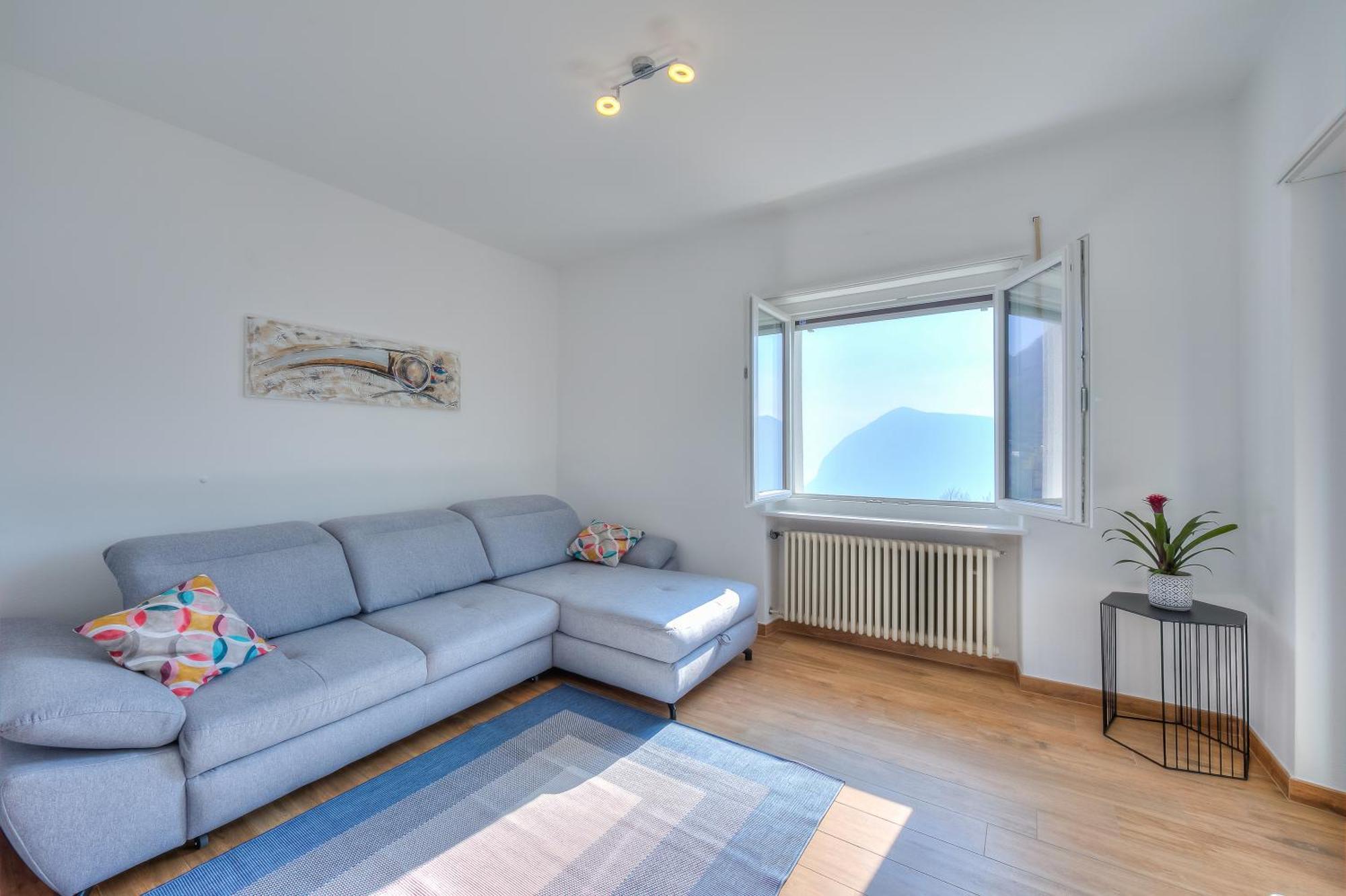 Ca' Gina Panoramica - Monte Bre - Happy Rentals Lugano Kültér fotó